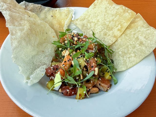 Wildest Tuna & Salmon Poke Bowl.