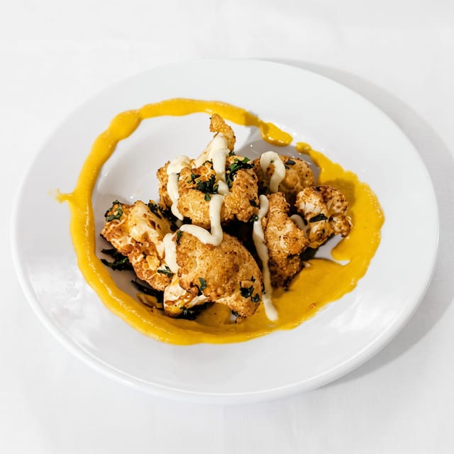 Roasted Cauliflower.