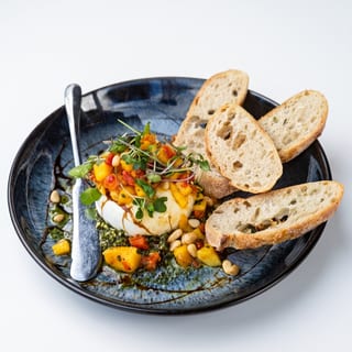 Burrata and Crostini