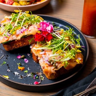 Smoked Salmon Toast