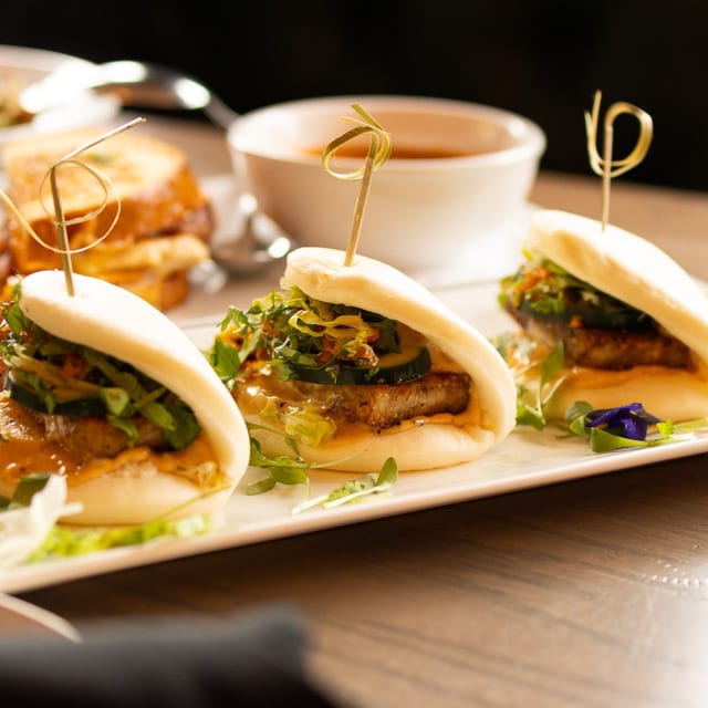 Steamed Pork Belly Buns.